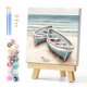 thumbnail image 1 of Art Kit Natuyalo de pintura para barcos con números, enmarcado, 30 x 30 cm, 1 of 7