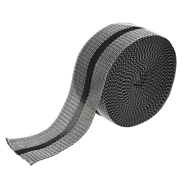 Cinta de dobladillo instantánea Uxcell, 11 yardas, cinta de dobladillo sin coser para pantalones de 1.6 pulgadas - (Negro)
