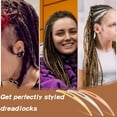 thumbnail image 5 of 3 Pcs Interlocking Dreadlock Tools, Metal Sisterlocks Interlocking Tool Tighten Tool Crochet Needle for Dreadlock, Crochet Needle(color1), 5 of 5