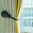 thumbnail image 3 of Wweixi 2Pcs Rideau Boucle Ronde Tête U en Forme de Crochet Support Métal Mur Tiebacks Salon Fenêtre Chambre Rideaux Décor, 3 of 5