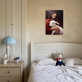 thumbnail image 5 of Religious Wall Art Canvas Print Jesus with Lamb Portrait Christian Wall Decor Home Decor, 5 of 8