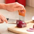 thumbnail image 4 of Mfigree Tomato Fork Onion Vegetables Slicer Cutting Aid Holder Guide Slicing Cutter Safe Fork Kitchen Utensils Good Helper Dexterous and Professional, 4 of 7