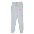 thumbnail image 3 of successthop Christmas Women Sweatpants Fleece Pants with Pockets Printed Elastic Sportpants Drawstring Trousers Gray, 3 of 5