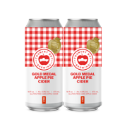 Country Boy Brewing Apple Pie Hard Cider, 4 Pack, 16 fl oz cans