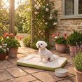 thumbnail image 5 of Woven Fabric Pet Mat Scratch Resistant Pull Proof Washable All Seasons Quilted Padding Non Slip for Cats Small Dogs Crate Floor Furniture, 5 of 6