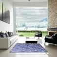 thumbnail image 7 of Ahgly Company Machine Washable Indoor Rectangle Transitional Deep Periwinkle Purple Area Rugs, 8' x 10', 7 of 7