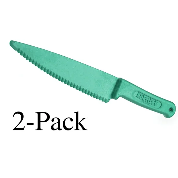 Norpro Polystyrene Plastic Lettuce Knife, 11 Inches (2-Pack)