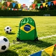 thumbnail image 4 of EGNMCR Organization and Storage, Storage Bins, Storage Containers Flag Drawstring Backpack For Football Matches Sports Sackpack With Teams Print Ideal For Soccer Fans Games Daily Use Nylon BBag, 4 of 6