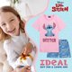 thumbnail image 3 of Pijama Disney Stitch, ropa de dormir de 2 piezas para niñas de 7 a 14 años, 3 of 6