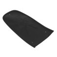 thumbnail image 4 of Cubierta de pechera de defensa trasera para motocicleta, almohadilla decorativa con patrón cruzado, apta para XL 883 1200 48, color negro, 4 of 12
