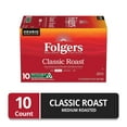 thumbnail image 3 of Folgers Classic Roast Coffee, Medium Roast, Keurig K Cup Pods, 10 Count Box, 3 of 10