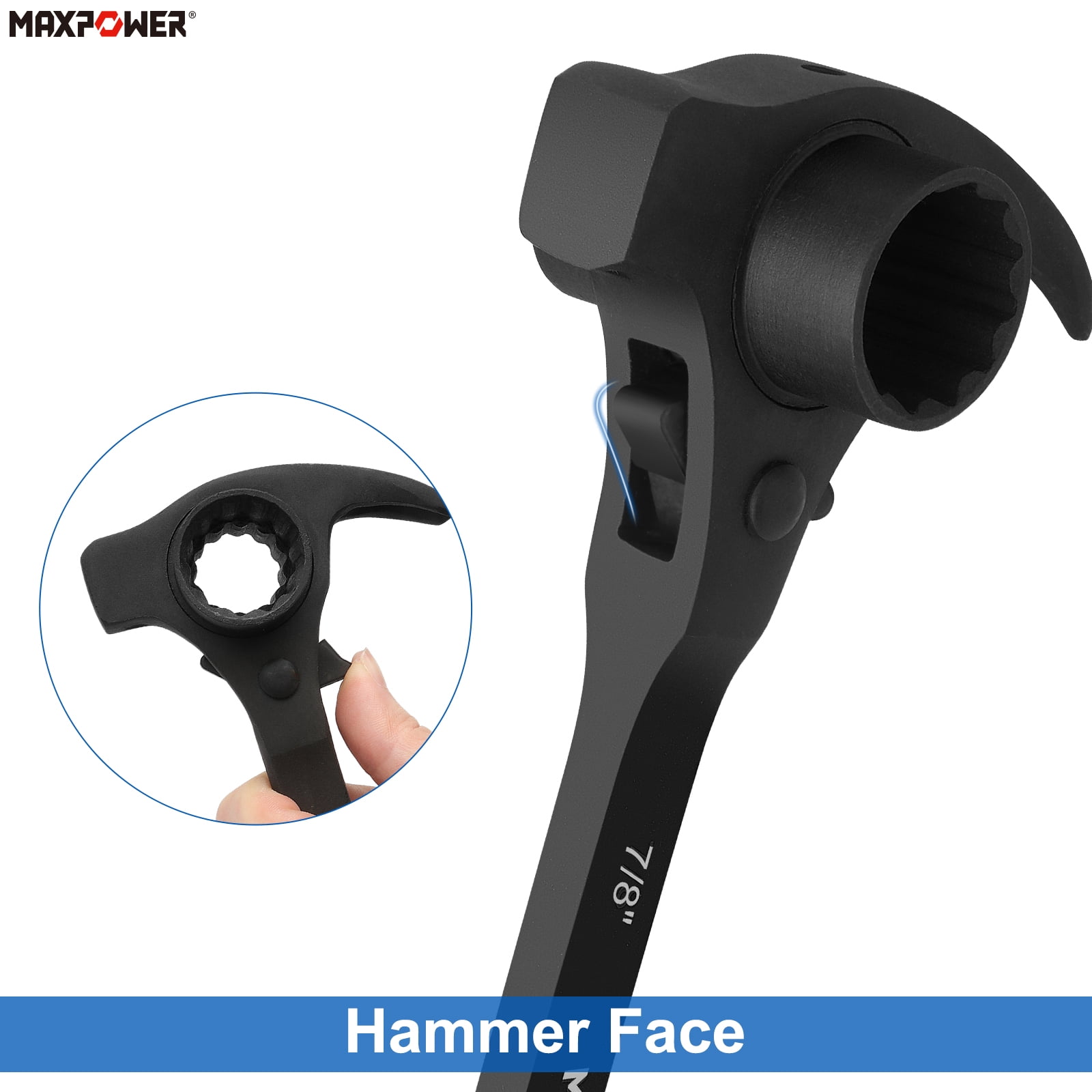 Scaffold Ratchet Wrench, 1/2