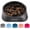 Black, variant on MateeyLife Slow Feeder Dog Bowls 2PCS, Non Slip Cat Food Bowls, Bloat Stop Maze Dishes, Interactive Feeder for Small Breeds 1 Cup LightBlue&DarkBlue