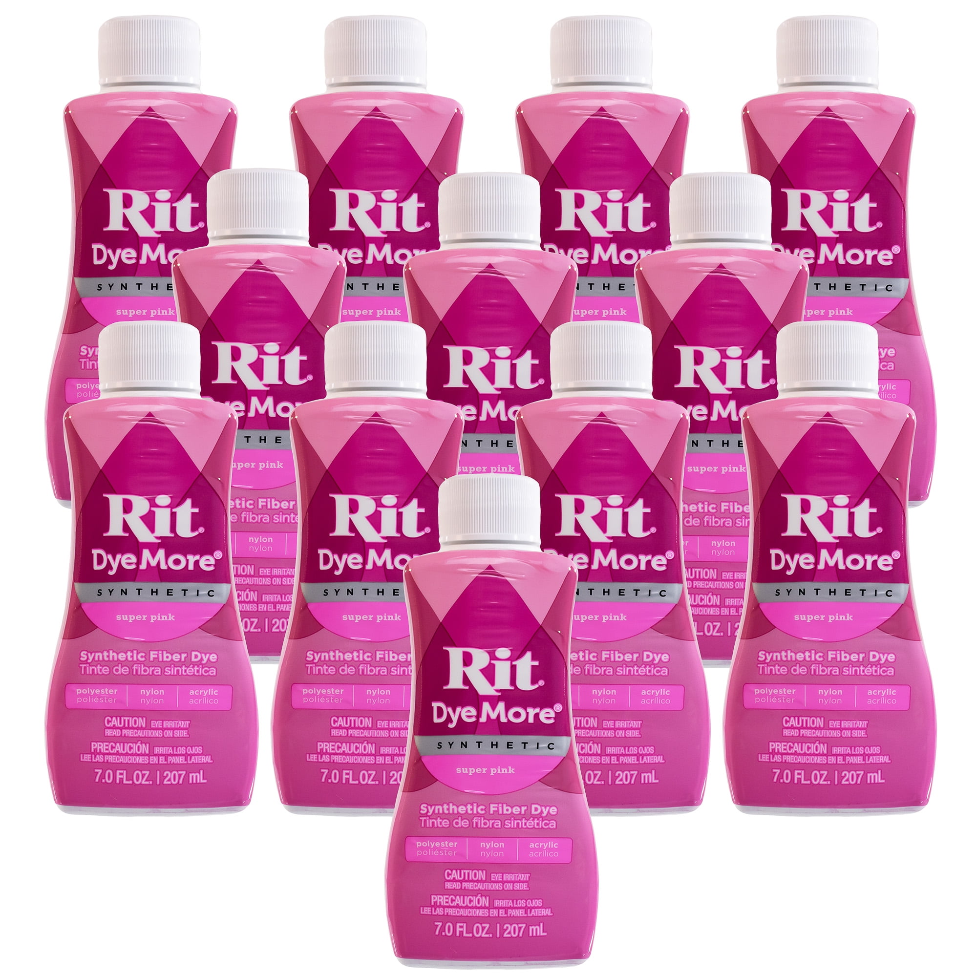 Rit DyeMore  Synthetic 7oz Liquid 12-Pack Case - Spring Pink
