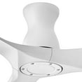 thumbnail image 4 of 903456FWW-LDD Hinkley Lighting Swell Flush Illuminated - 3 Blade Ceiling Fan with Light Kit In Modern Style-12.75 Inches Tall and 56 Inches Wide-Matte, 4 of 18
