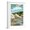 White Frame, variant on Art.com Bumpass Hell - Lassen Volcanic National Park, CA Art Print by Lantern Press, White Frame Wall Art, 21" x 29"