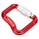 thumbnail image 1 of Clips de mosquetón de escalada con bloqueo automático, 20KN Clips de mosquetón de bloqueo grandes para escalada con bloqueo automático Clips de mosquetón de bloqueo Bloqueo por to, 1 of 9