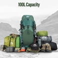 thumbnail image 2 of Molle Hiking Internal Frame Backpacks with Rain Cover Ultralight 30/50L, 2 of 10