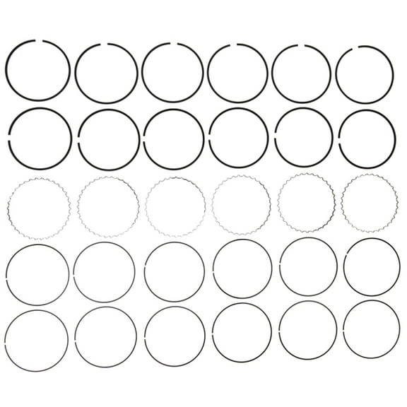 MAHLE RING SET CHROME