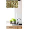 thumbnail image 2 of Ambesonne Botanical Window Valance, Autumn Leaves Chestnut, 42" x 12", Multicolor, 2 of 2