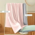 thumbnail image 4 of 1.5*1M Cozy Bliss Cooling Comforter Summer Air Conditioning Quilt, Cooling Blankets for Hot Sleepers and Night Sweats, Summer Comforter, Breathable Soft Lightweight Silk Smooth, 4 of 6