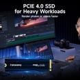 thumbnail image 5 of Fanxiang 1TB M.2 NVMe PCIe 4.0 x4 2280 Internal SSD | Up to 6300MB/s Read, 3D NAND with SLC Cache, Compatible with PS5, PC, Desktop & Laptop Storage Upgrade, 5 of 9