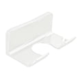 thumbnail image 3 of Soporte para secador de pelo de baño, soporte de pared para secador de pelo, soporte de almacenamiento para baño Blanco sencillo, 3 of 9