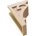thumbnail image 6 of 5"W x 10"D x 15"H Classic Mayflower Rough Cedar Woodgrain TimberThane Corbel, Primed Tan, 6 of 6