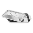 thumbnail image 3 of Miangastore Stainless Steel Baking Tray: Deep Rectangular Roasting Pan For Home Family Gatherings - High-Temperature Resistant Serving Tray, 3 of 8