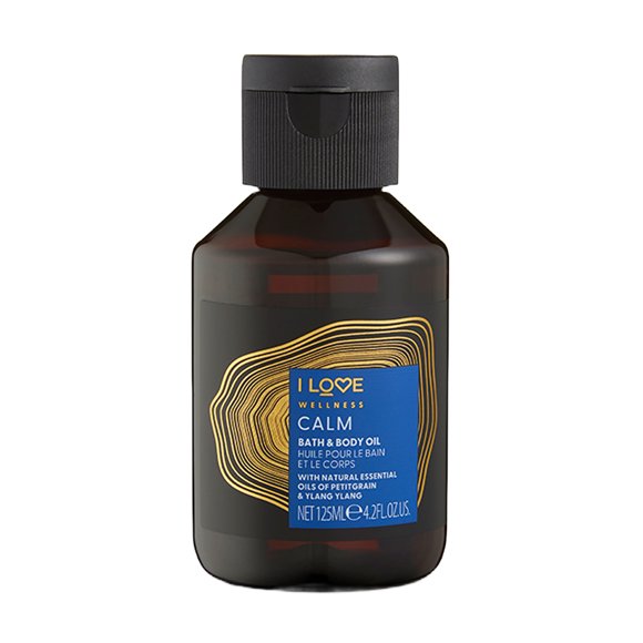 I Love Cosmetics Aceite De Baño y Cuerpo Wellness, Calma, 125 ml