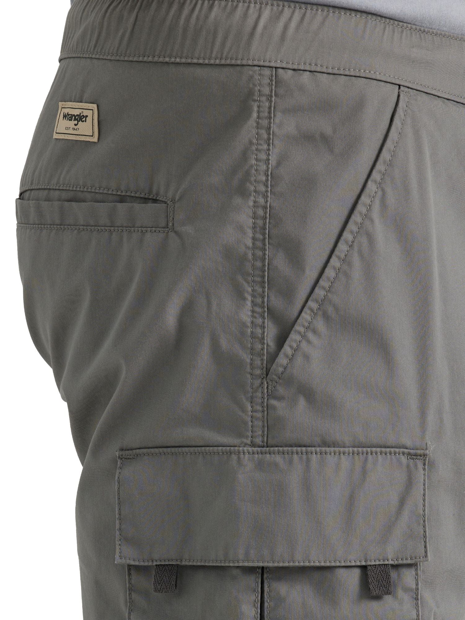 Wrangler Men's Relaxed Fit Pull-on Utility Cargo Short