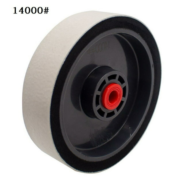 6 Inch Soft Resin Diamond Grinding Wheel Gemstone Jade Glass Crystal Lens Polish