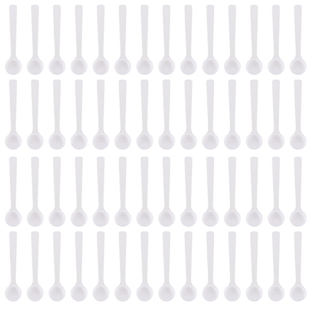 FELTECHELECTR 100 cucharas medidoras portátiles de plástico para café.