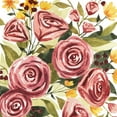 thumbnail image 2 of Popp, Grace 15x15 White Modern Wood Framed Museum Art Print Titled - Rouge Bouquet II, 2 of 4