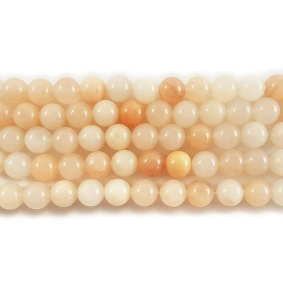 4mm Pink Aventurine Round Beads Genuine Gemstone Natural Jewelry Making
