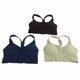 thumbnail image 2 of Sujetador Deportivo, Sujetador De Entrenamiento Sin Costuras, 3 Piezas, Transpirable, Absorbe La Humedad, Resistencia Al Impacto Para Correr Para Mujeres, 2 of 8