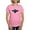 Pink, variant on CafePress - PD Moreno's Halloween Bat Women's Value T Shirt - Women's Traditional Fit Dark T-Shirt
