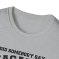 thumbnail image 3 of Adventure You Say? Alpaca My Bags Alpaca Wearing Backpack TShirt, 3 of 4