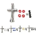 thumbnail image 2 of VONKY Strong Wheel Hex Mount Adapter For 1/24 ECX Barrage Crawler RC Car Accessories Dark Blue, 2 of 6