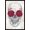 Black Framed Version, variant on Rachel Caldwell - Skull Roses Wall Poster, 22.375" x 34"