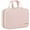Pale Pink, variant on HOTOR Travel Toiletry Bag for Women & Men, Spacious Hanging Hook Makeup Bag for Travel Size Toiletries, Black