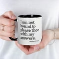 thumbnail image 3 of CafePress - Not Bound To Please Shakespeare Mug - 11 oz Ceramic Mug - Novelty Coffee Tea Cup, 3 of 3