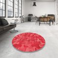thumbnail image 3 of Ahgly Company Indoor Rectangle Patterned Red Area Rugs, 7' x 9', 3 of 6