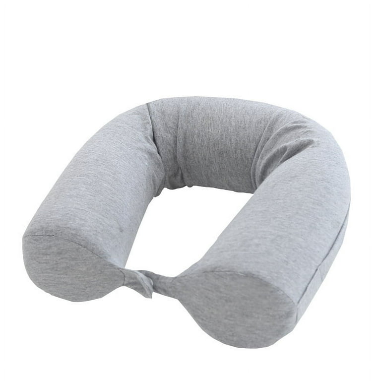 Twist Memory Foam Travel Pillow for Neck Chin Lumbar and Leg Support - for  Traveling on Airplane Bus Train or at Home - Best for Side Stomach and Back  Sleepers - Adjustable