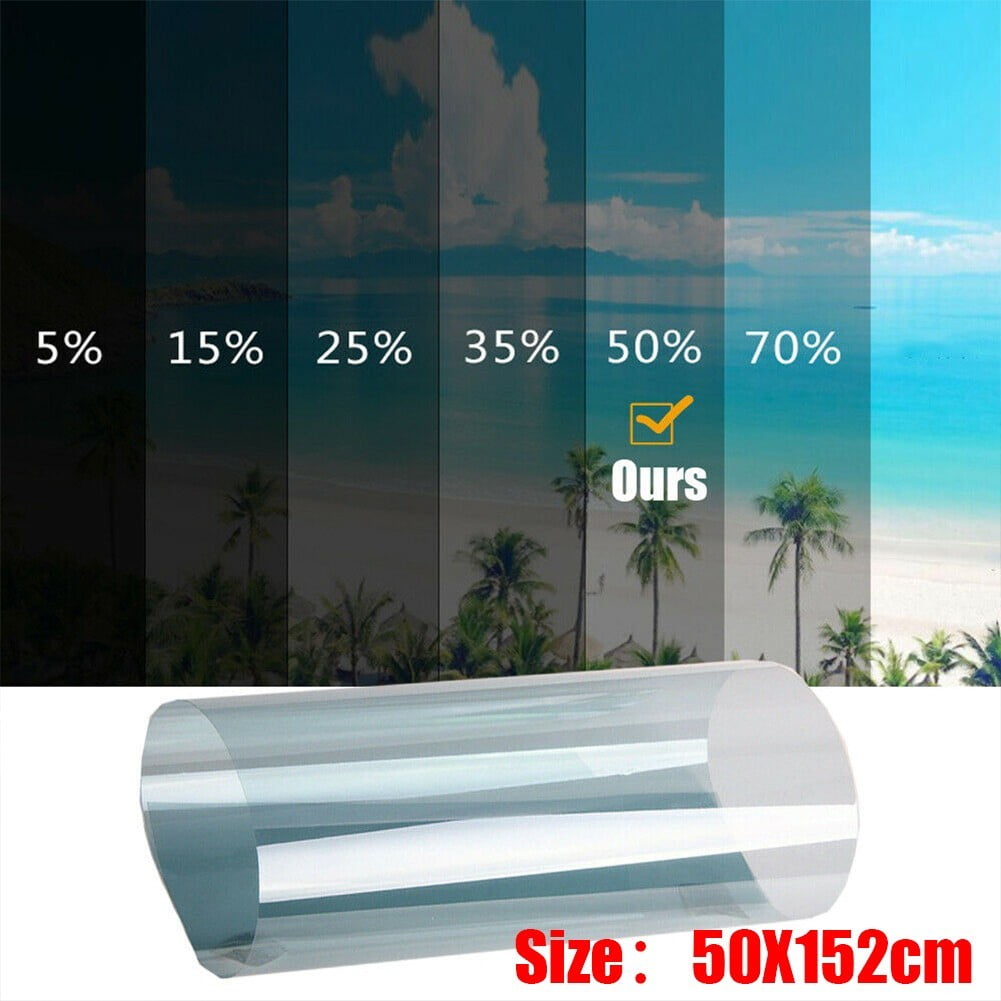 20%-75%VLT Photochromic Film Car Window Tint Solar Protection Glass Sticker 