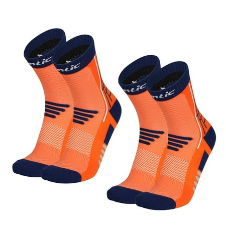 

Santic Cycling Socks Men & Women Outdoor Hiking Trekking Performance Crew Socks Bike Socks Free Size