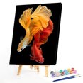 thumbnail image 2 of Pescado 40x50cm Pintura al óleo por números Imagen DIY Hugtrwg Para estrenar, 2 of 9