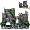 thumbnail image 1 of Adorno de castillo de resina de simulación, decoración de acuario, castillo decorativo para acuario, decoración de castillo para pecera, decoración de acuario, 1 of 5