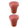 thumbnail image 3 of Fiocias 2Pcs Silicone Boot for Tumbler 40oz Protector Pink Cup Bottom Sleeve Modern Soft, 3 of 8