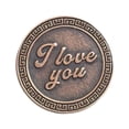 thumbnail image 3 of Moneda Conmemorativa de La Del Amor, Regalo de Cumpleaños, Recuerdo, Moneda Del Lenguaje Del Amor, 3 of 9